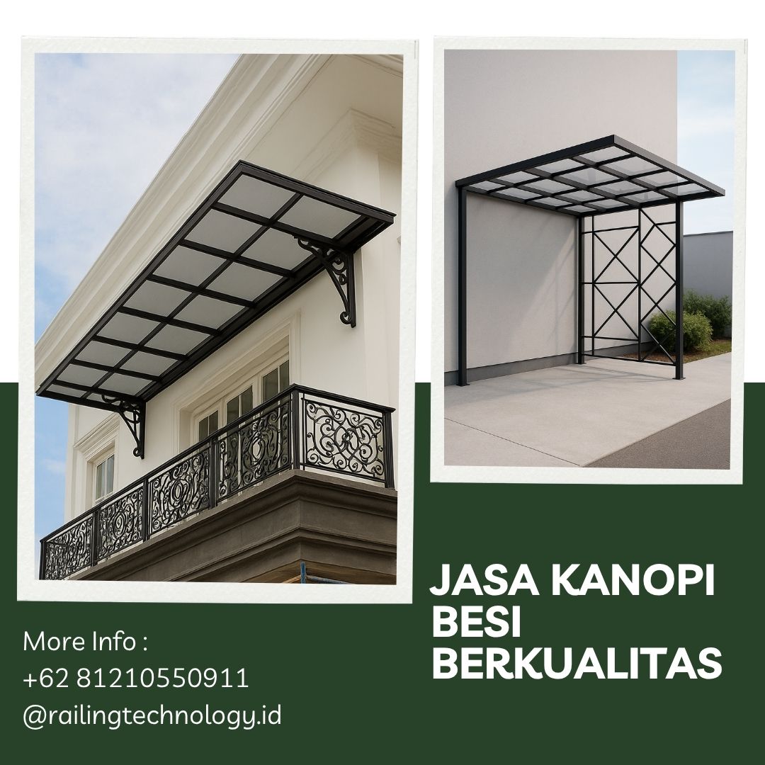 Jasa Kanopi Besi Berkualitas Jelambar JakBar