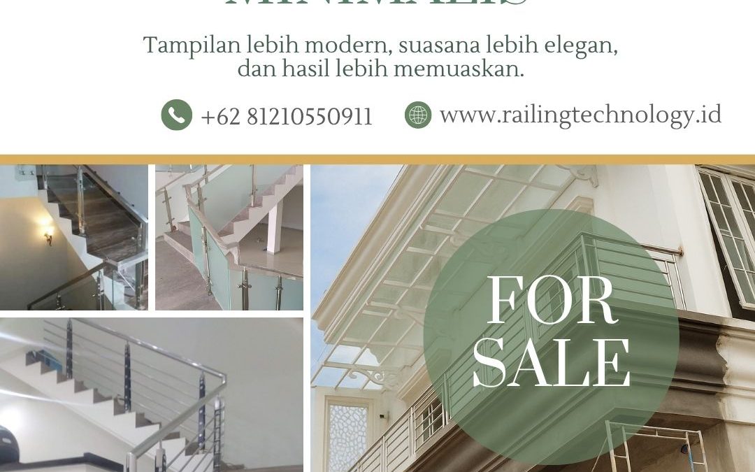 Jasa Railing Stainless Minimalis Kebon Jeruk