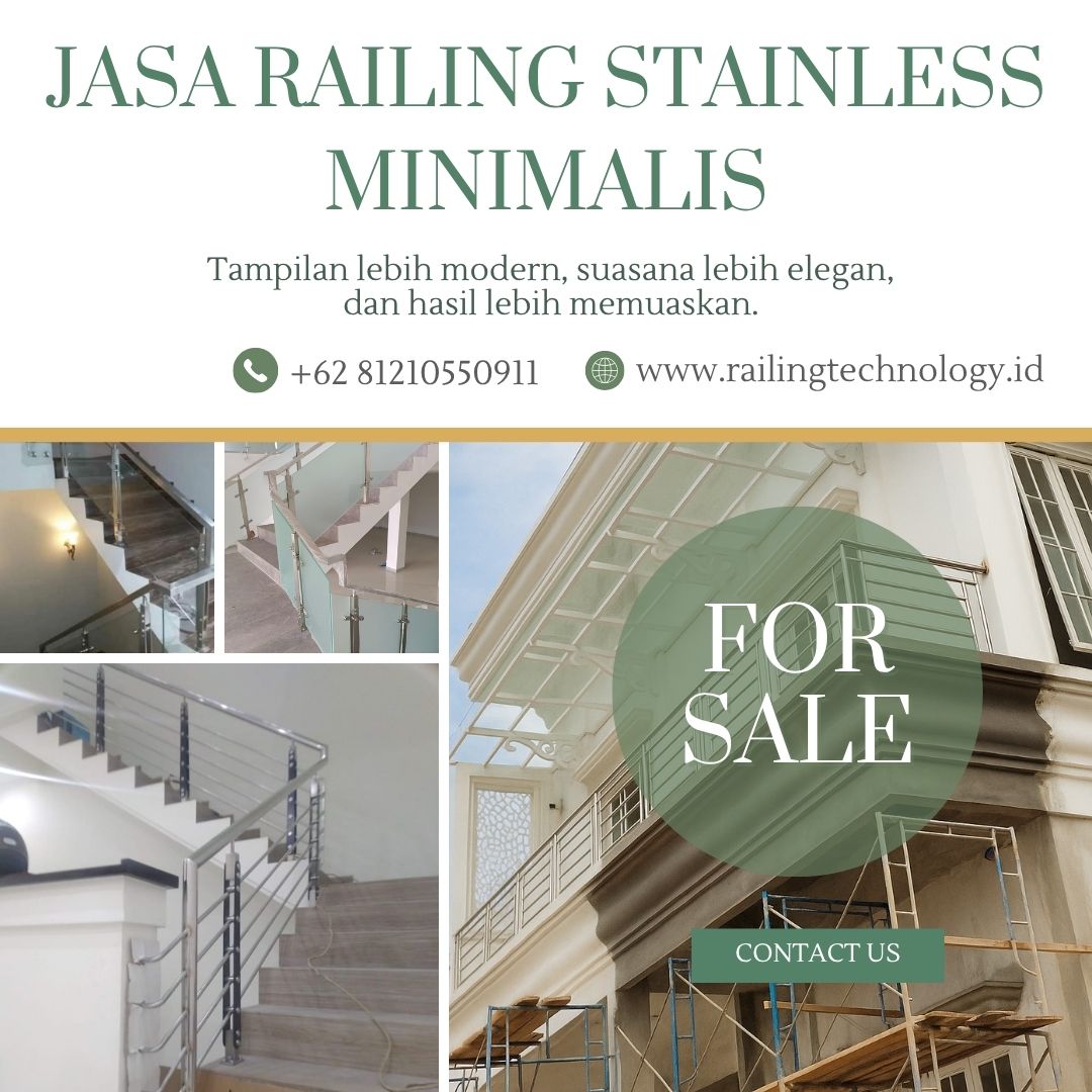 Jasa Railing Stainless Minimalis Kebon Jeruk