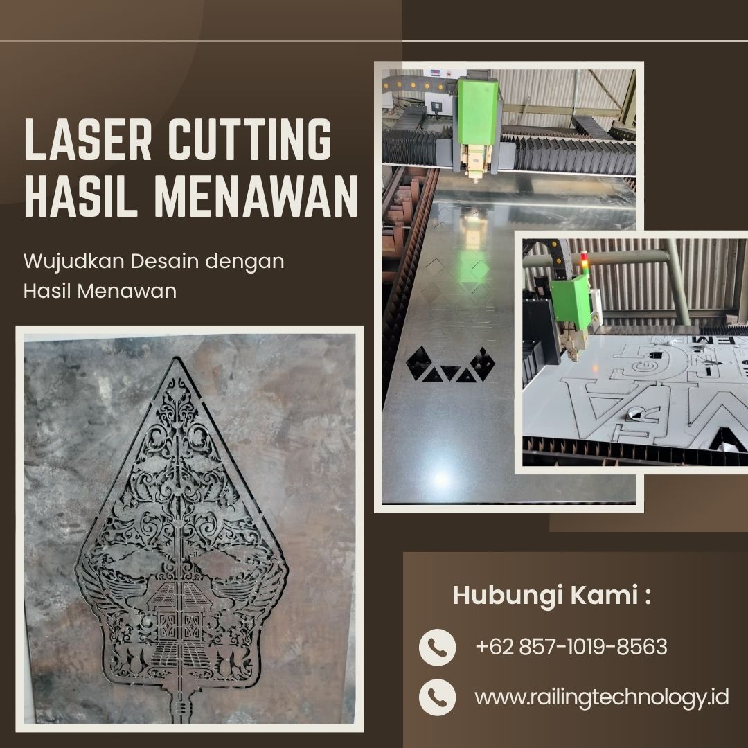 Laser Cutting Hasil Menawan Duri Kosambi