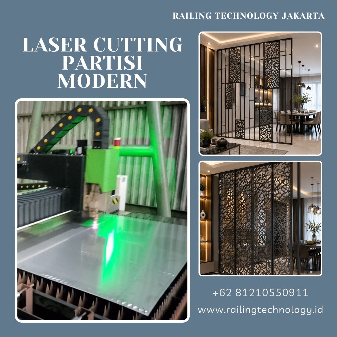 Laser Cutting Partisi Modern Jelambar JakBar