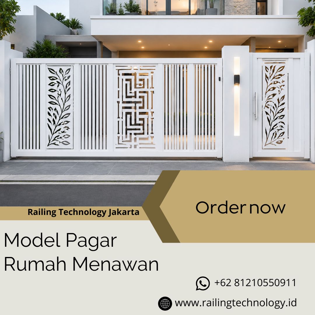Model Pagar Rumah Menawan Meruya JakBar