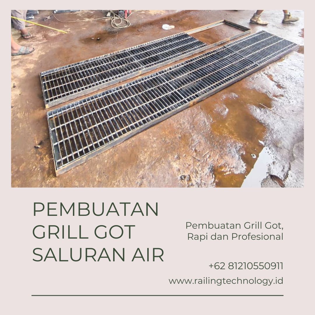 Pembuatan Grill Got Terpercaya Jakarta Barat