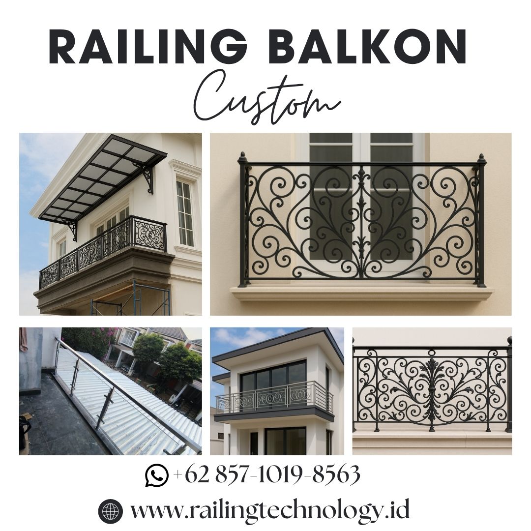Pembuatan Railing Balkon Custom Kapuk JakBar