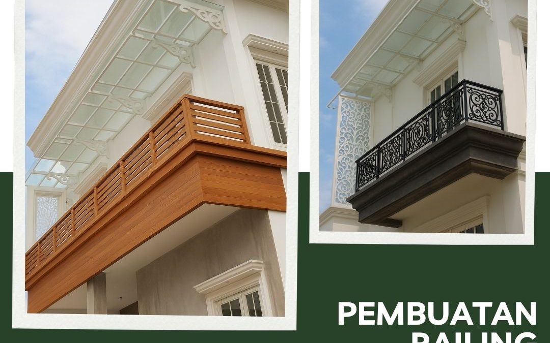 Pembuatan Railing Balkon Kanopi Modern Cengkareng