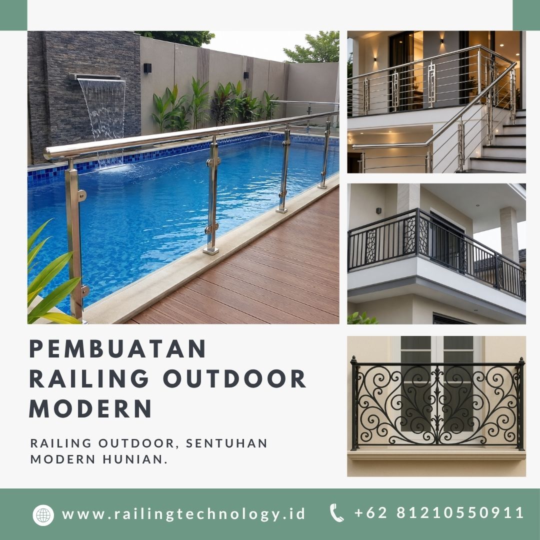 Pembuatan Railing Outdoor Modern Kembangan JakBar