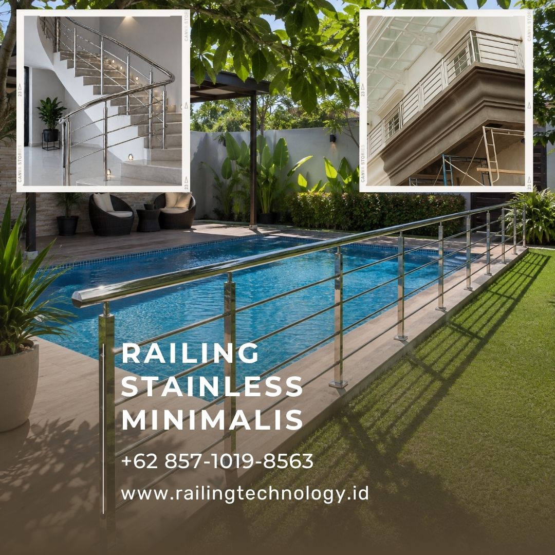 Pembuatan Railing Stainless Minimalis Kedoya JakBar