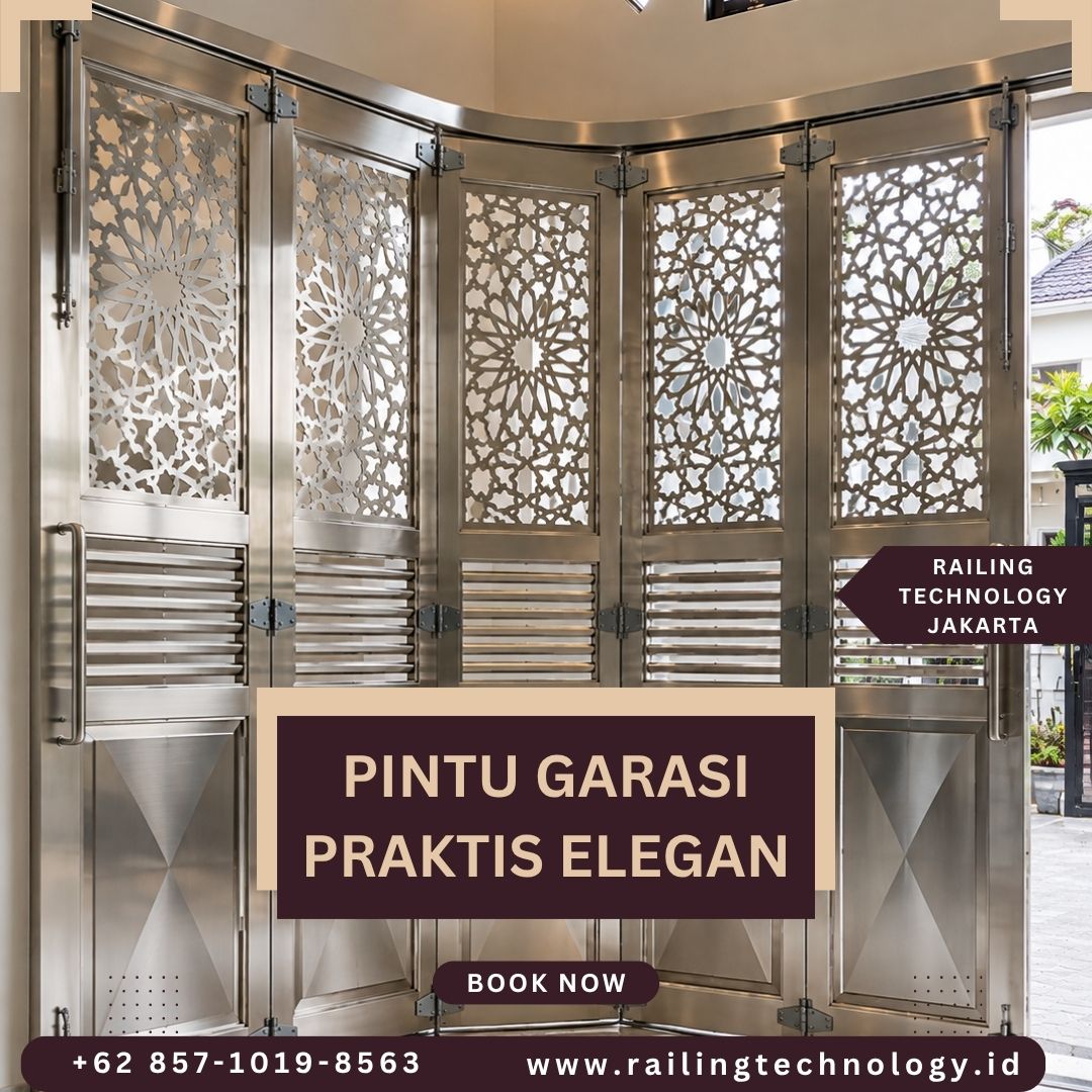 Pintu Garasi Praktis Elegan Kebon Jeruk
