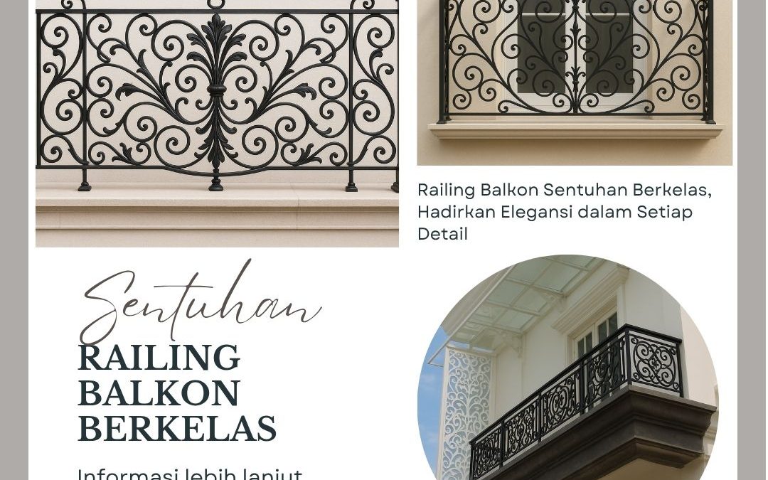 Railing Balkon Sentuhan Berkelas Daan Mogot