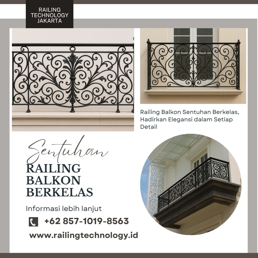 Railing Balkon Sentuhan Berkelas Daan Mogot