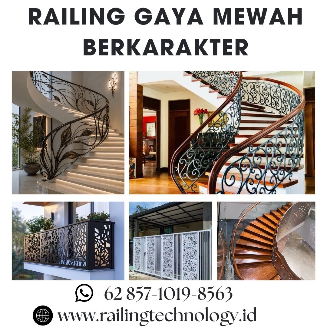 Railing Gaya Mewah Berkarakter Grogol JakBar
