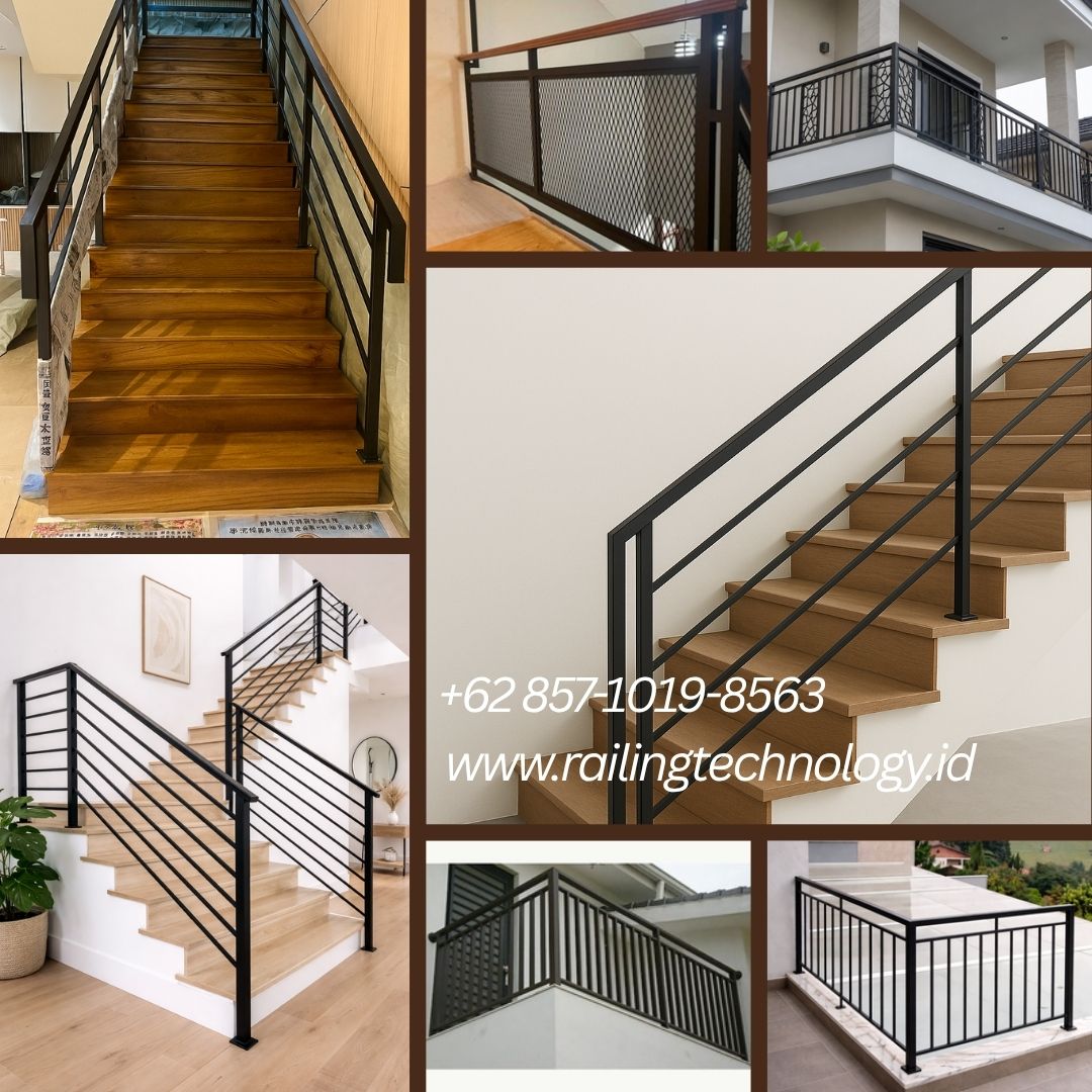 Railing Hollow Rumah Minimalis Meruya JakBar