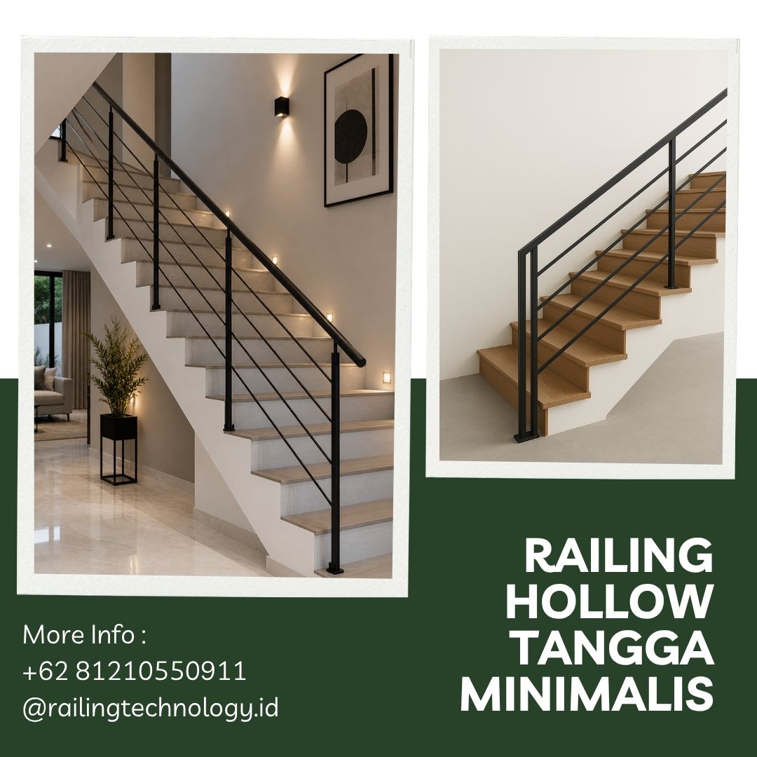 Railing Hollow Tangga Minimalis Daan Mogot