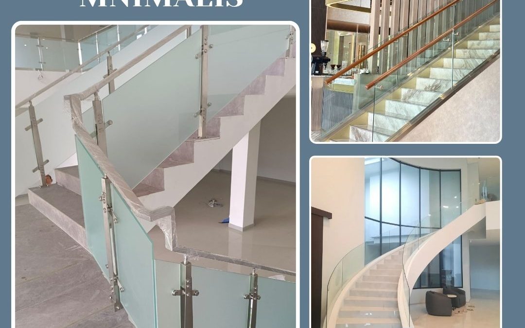 Railing Kaca Tangga Minimalis Meruya JakBar
