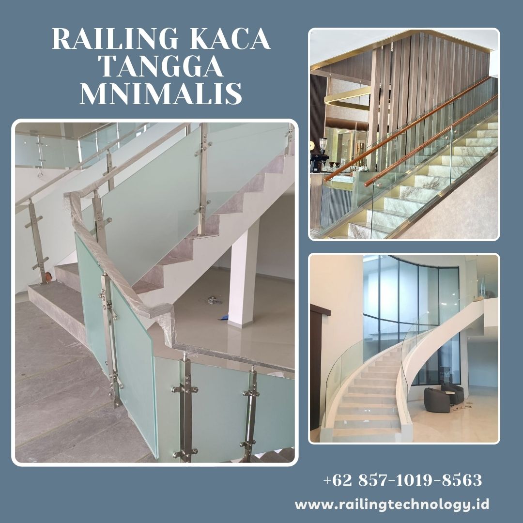 Railing Kaca Tangga Minimalis Meruya JakBar