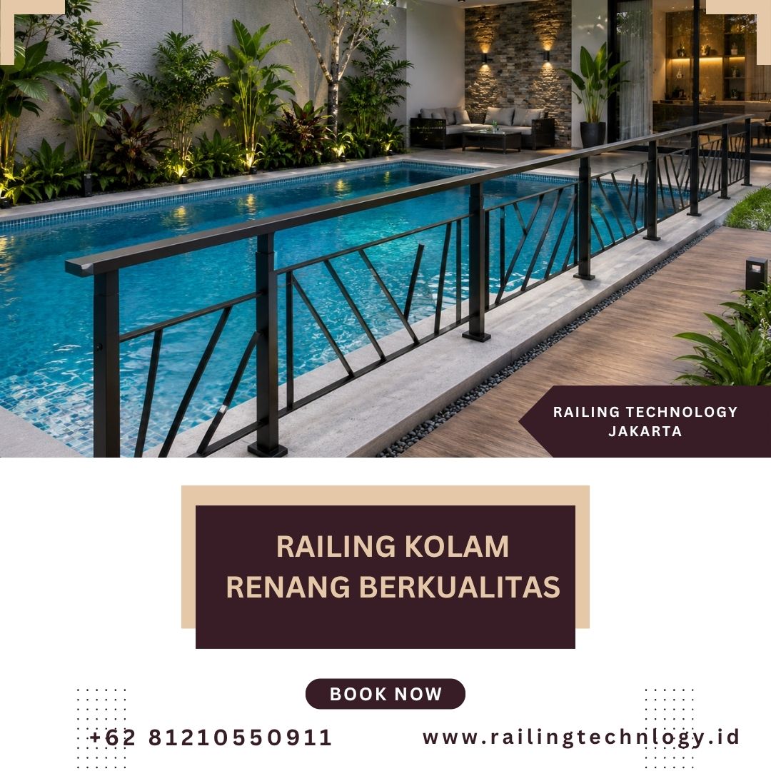 Railing Kolam Renang Berkualitas Jakarta Barat