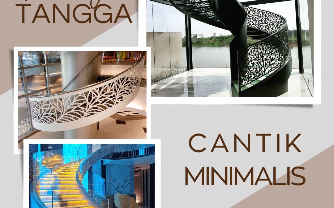 Railing Tangga Cantik Minimalis Jakarta Barat