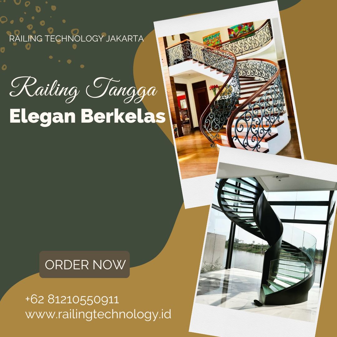 Railing Tangga Elegan Berkelas Jelambar JakBar