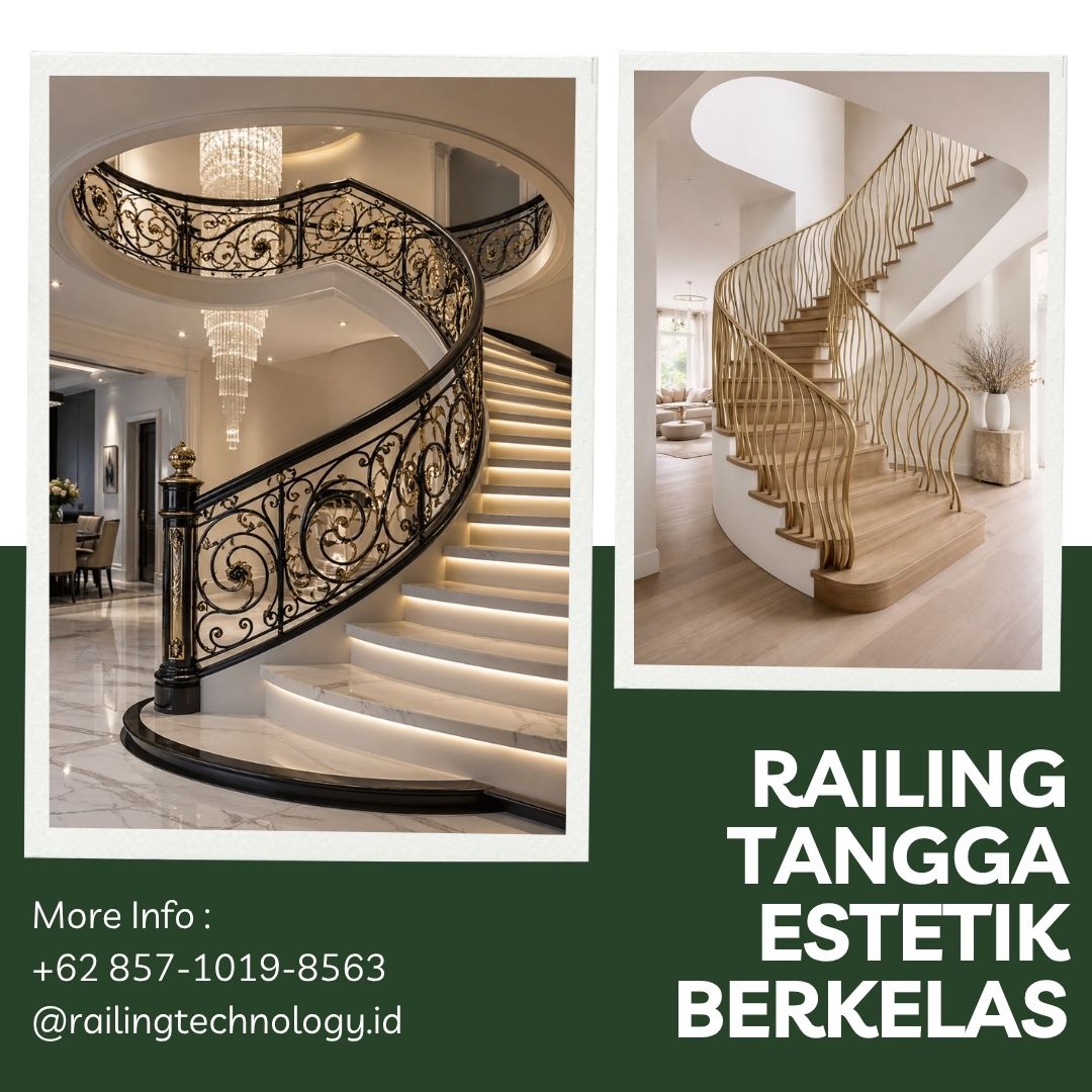 Railing Tangga Estetik Berkelas Tomang JakBar