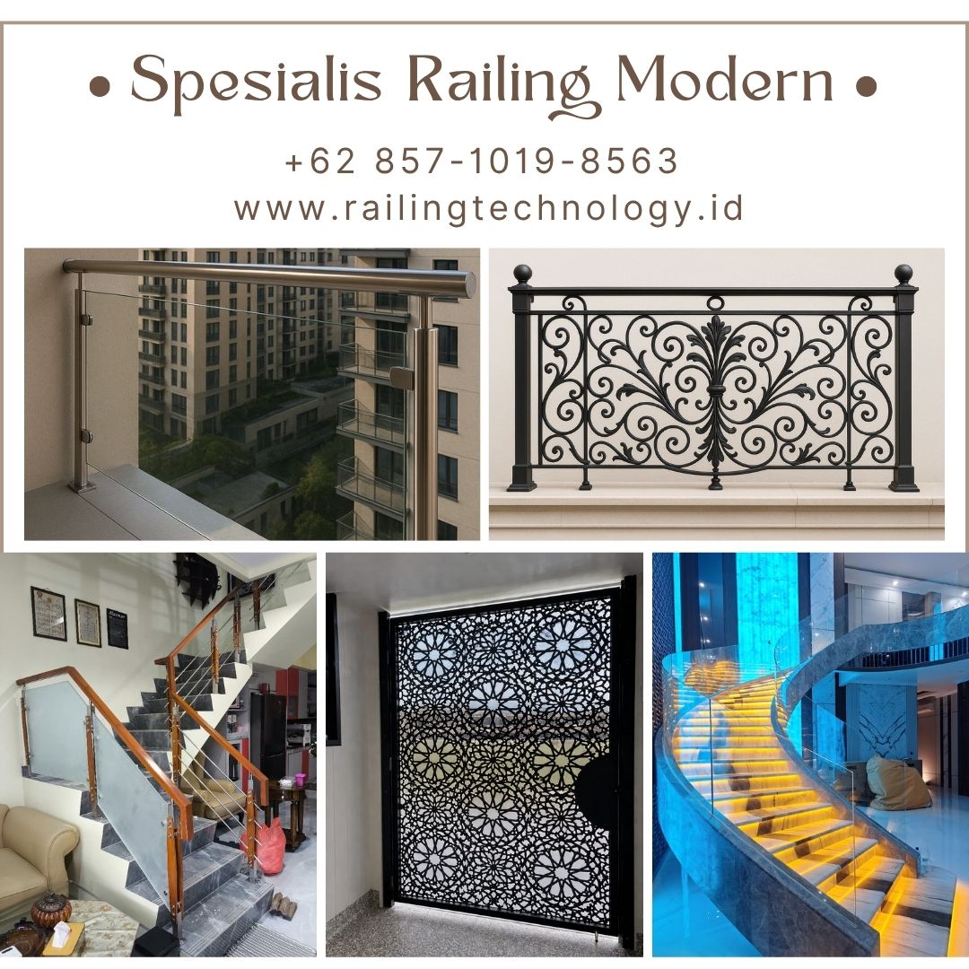 Spesialis Railing Modern Profesional Duri Kosambi