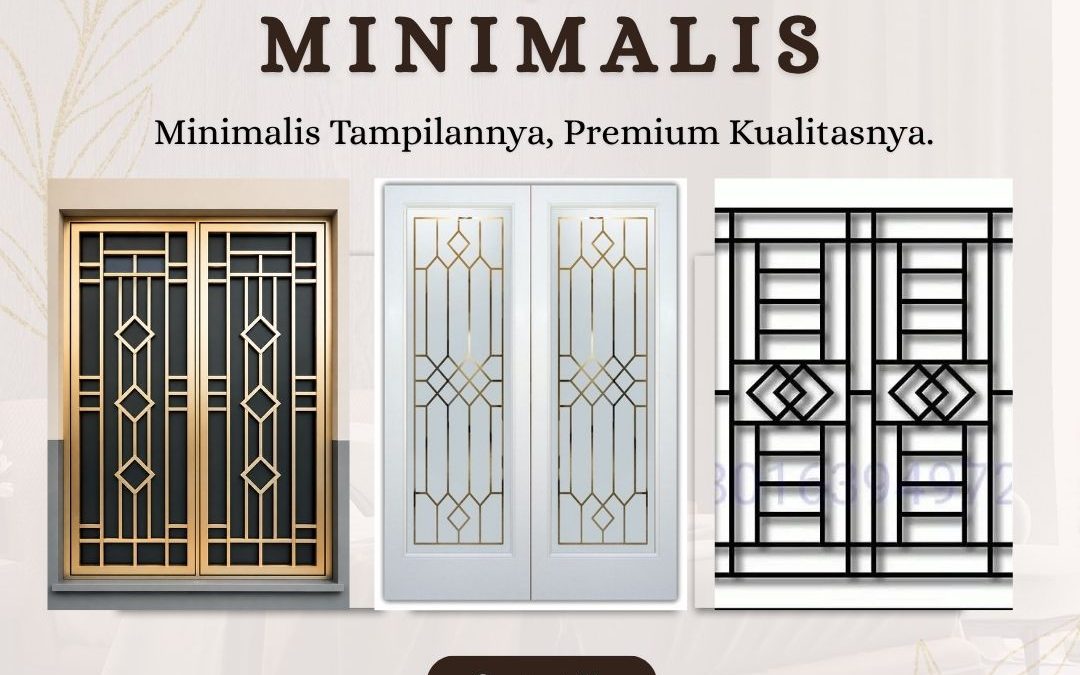 Teralis Jendela Premium Minimalis Kembangan JakBar