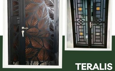 Teralis Pintu Besi Modern Cengkareng JakBar