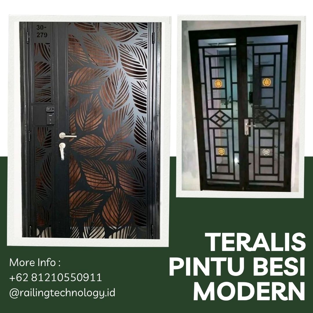 Teralis Pintu Besi Modern Cengkareng JakBar