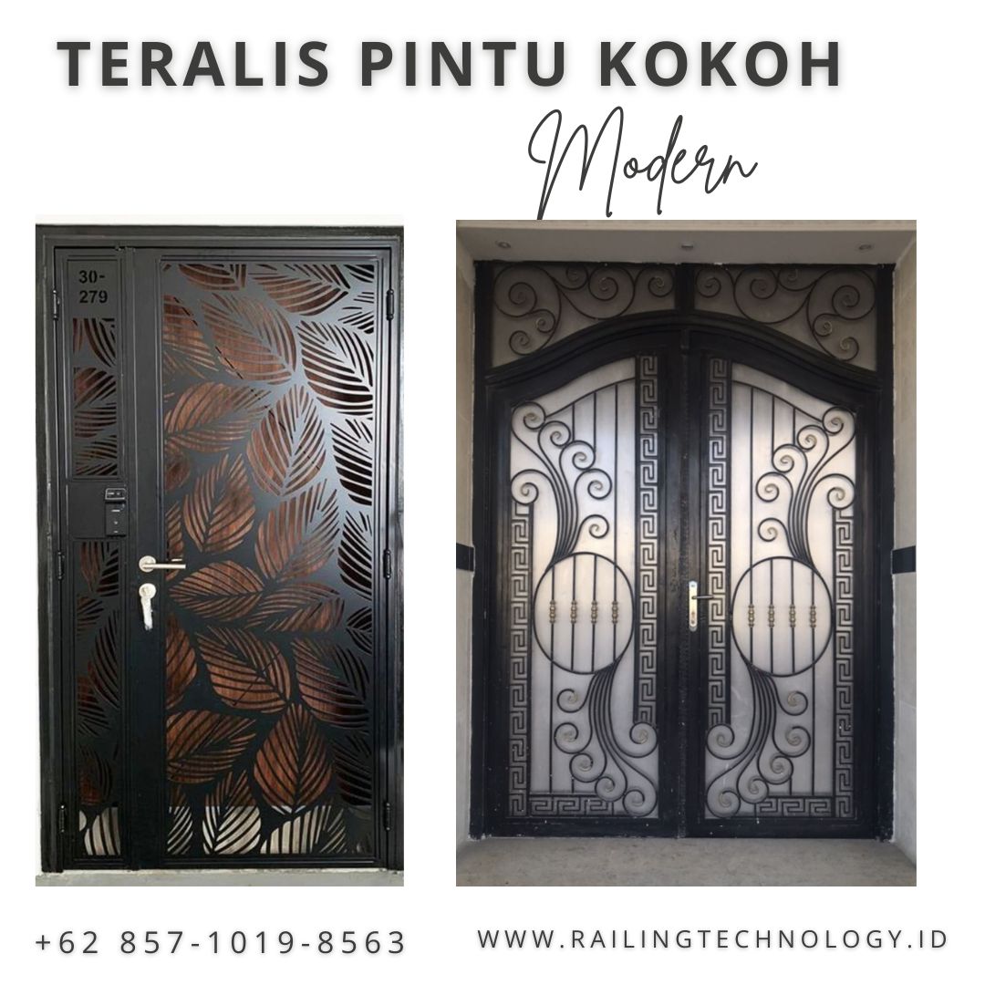 Teralis Pintu Kokoh Modern Kapuk JakBar