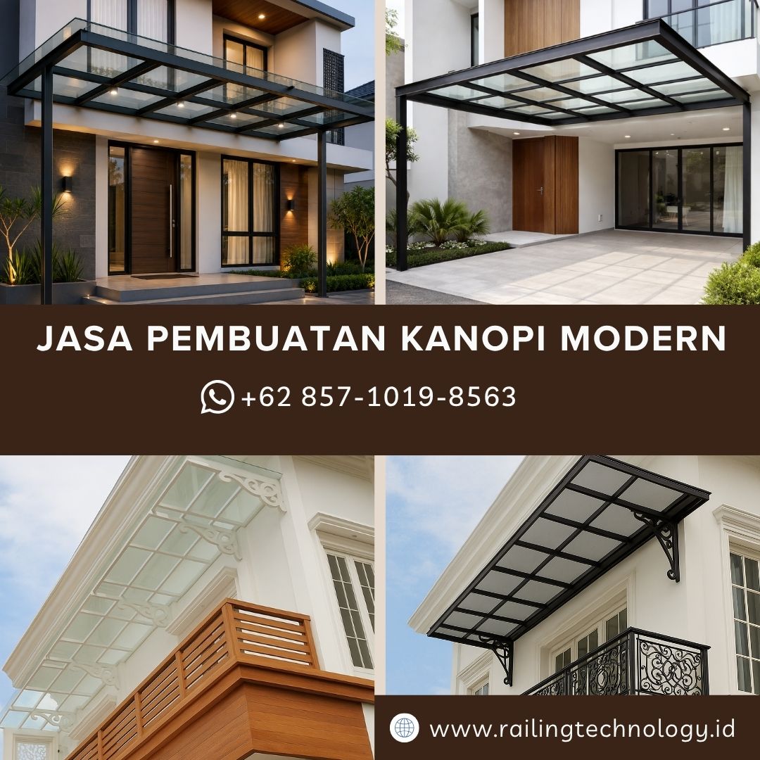 Jasa Pembuatan Kanopi Modern Duri Kosambi