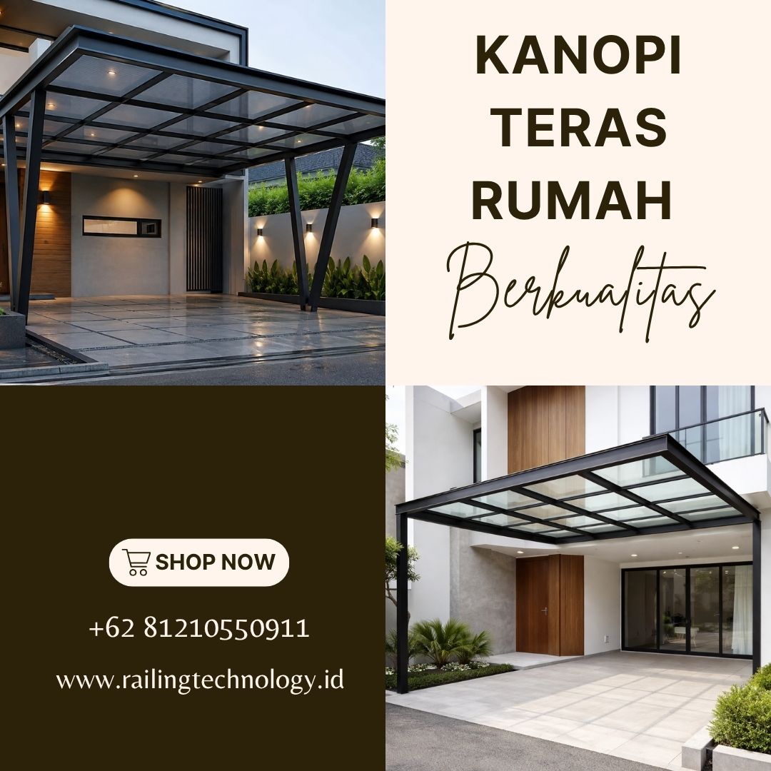 Kanopi Teras Rumah Berkualitas Kedoya JakBar