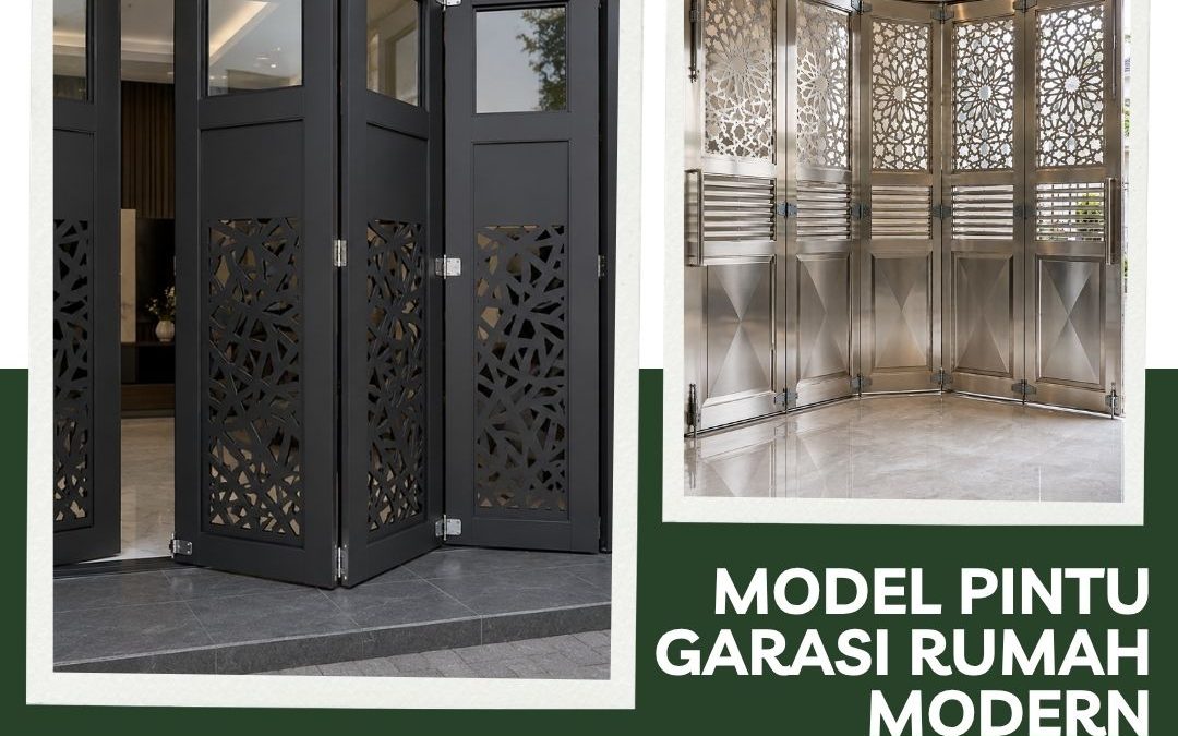 Model Pintu Garasi Rumah Modern JakBar