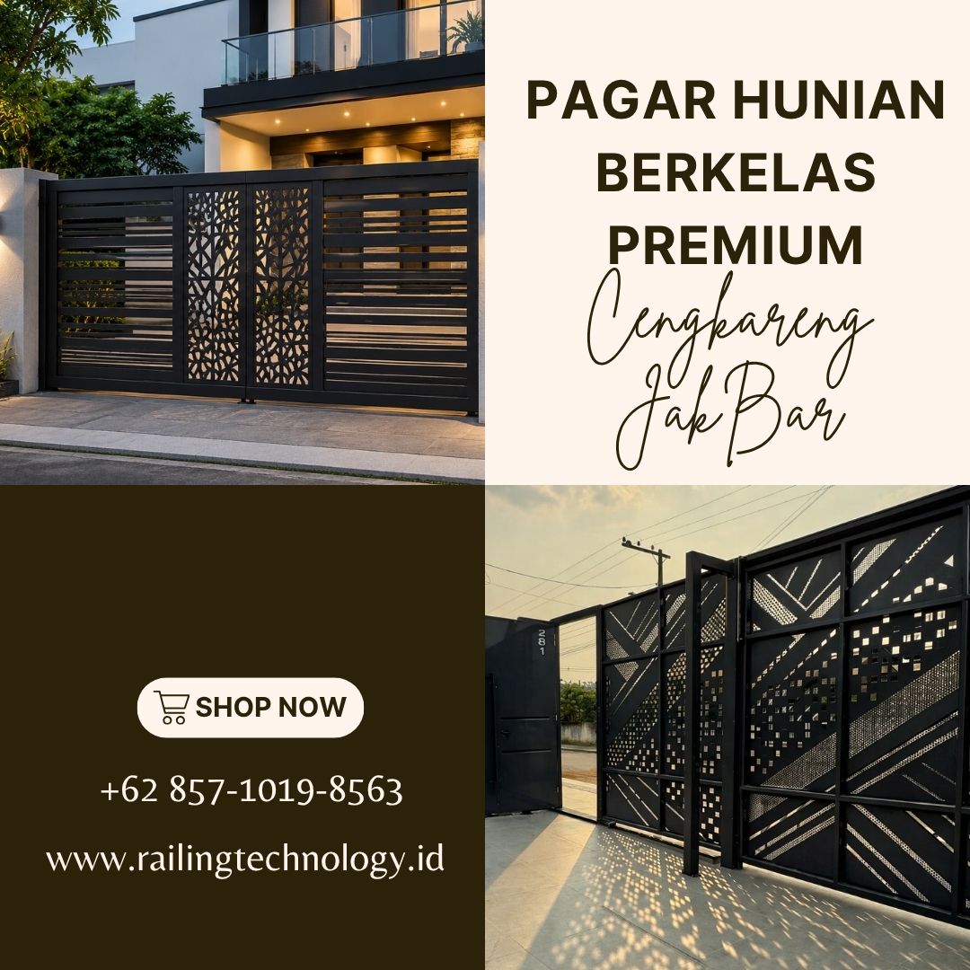 Pagar Hunian Berkelas Premium Cengkareng JakBar