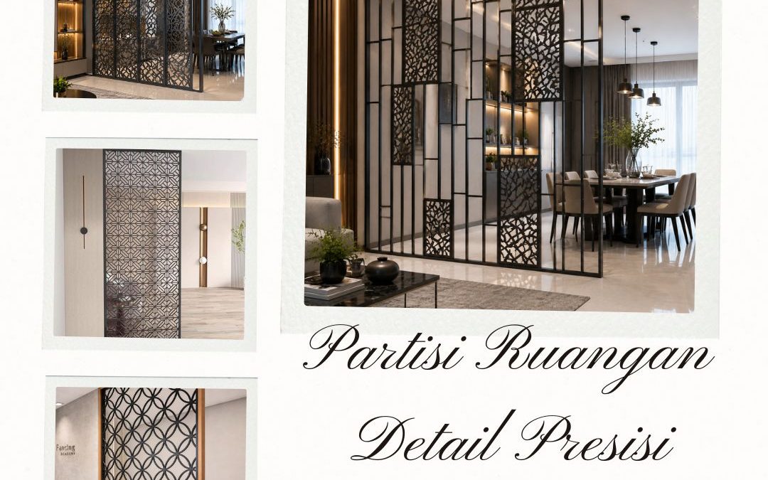 Partisi Ruangan Detail Presisi Duri Kosambi