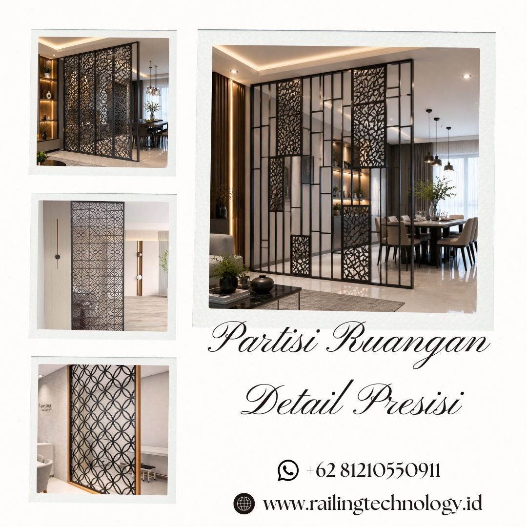 Partisi Ruangan Detail Presisi Duri Kosambi