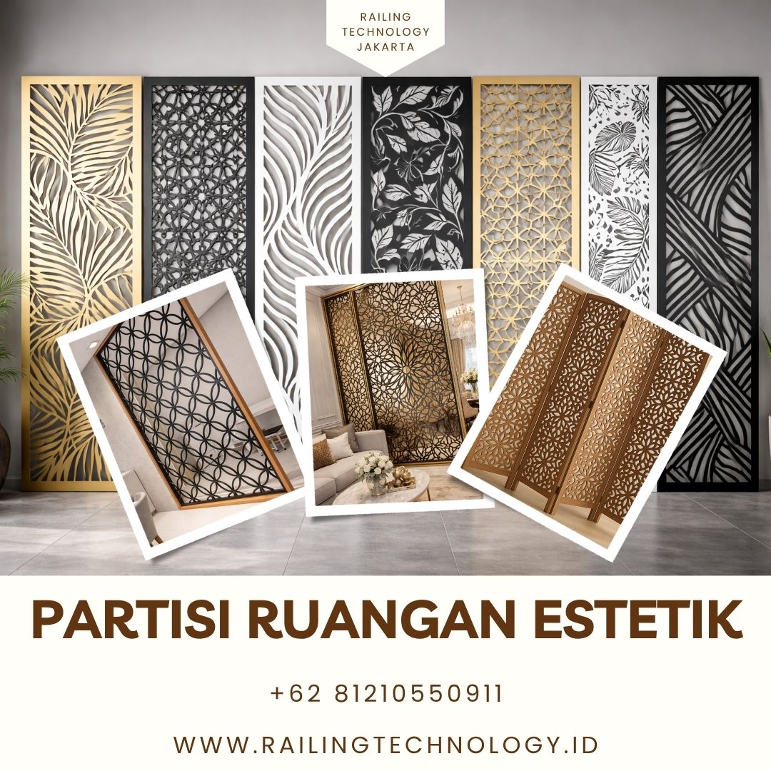Partisi Ruangan Estetika Premium Kalideres JakBar