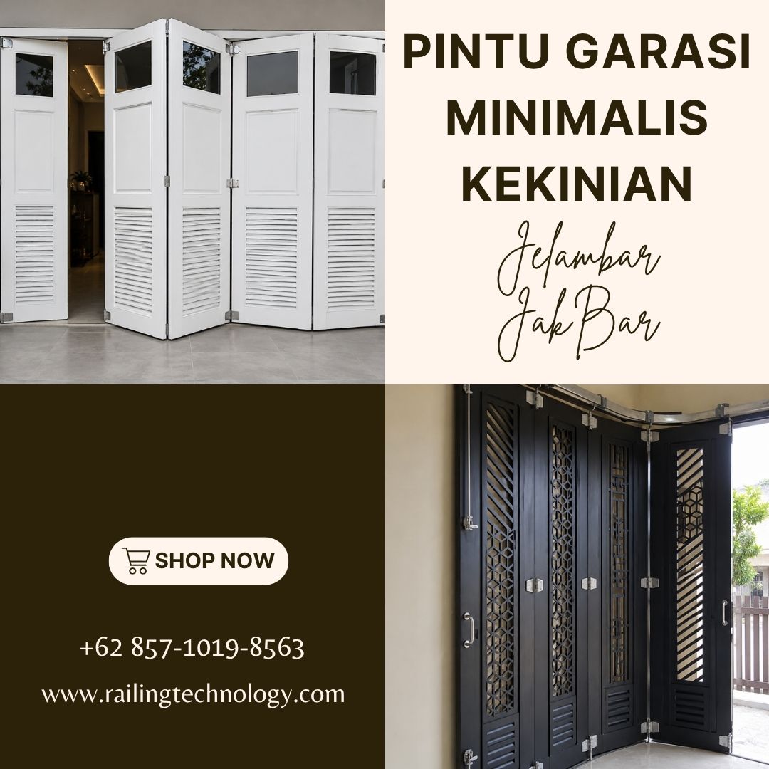 Pintu Garasi Minimalis Kekinian Jelambar JakBar