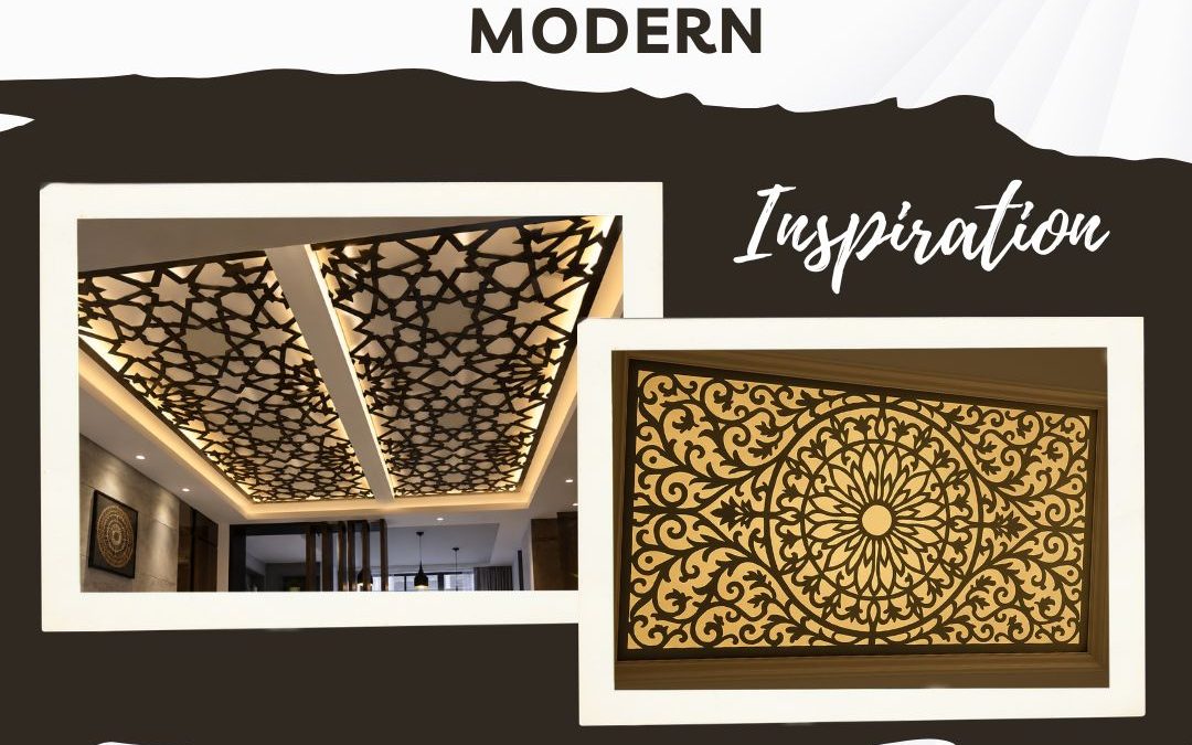 Plafon Hunian Bergaya Modern Duri Kosambi