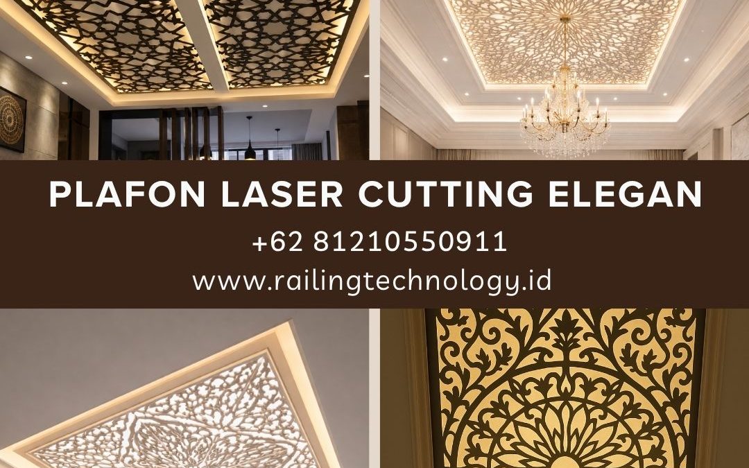 Plafon Laser Cutting Elegan Kembangan JakBar