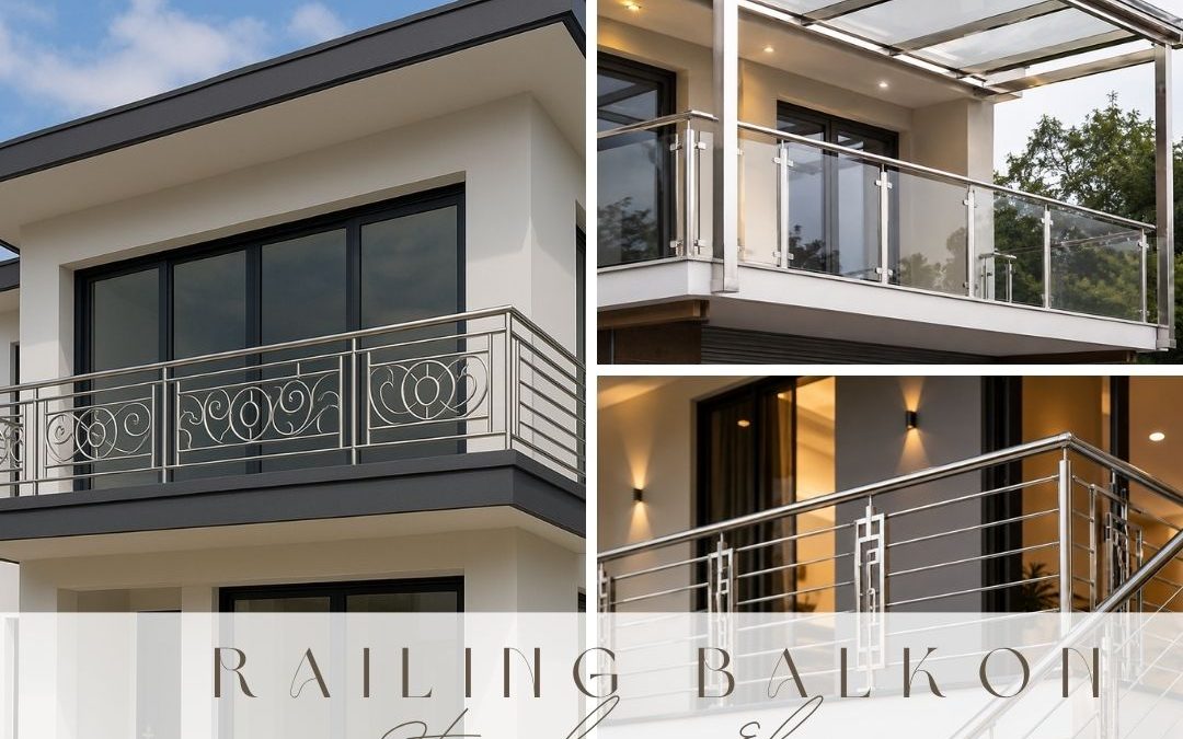 Railing Balkon Stainless Elegan Jakarta Barat