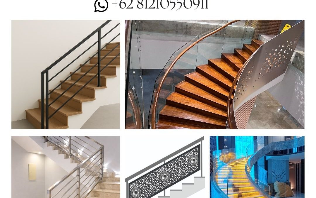 Rekomendasi Railing Tangga Minimalis Slipi JakBar