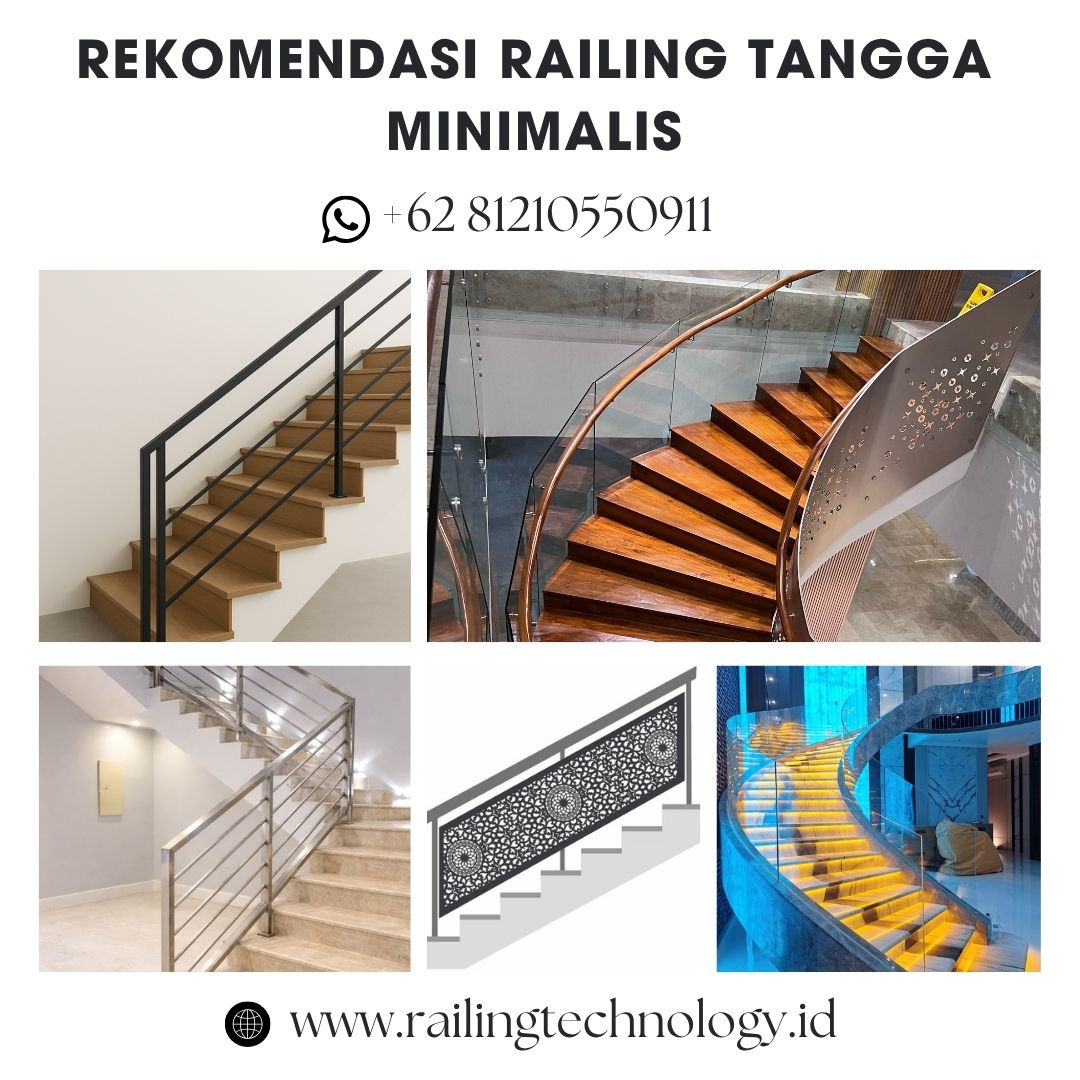 Rekomendasi Railing Tangga Minimalis Slipi JakBar
