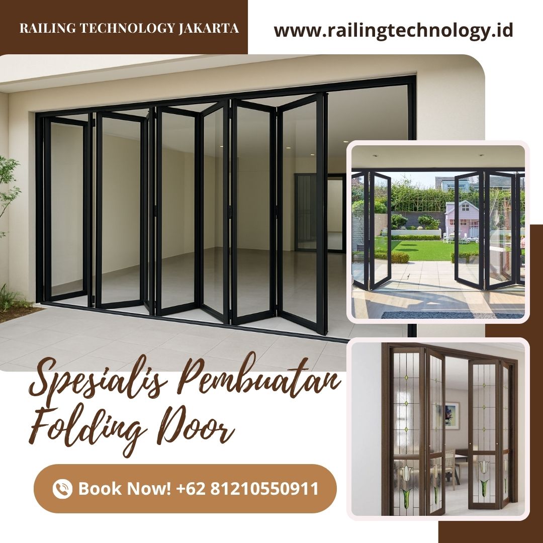 Spesialis Pembuatan Folding Door Kembangan JakBar